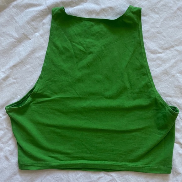Aritzia Tna Mission Tank in Vine Green Size Large - Picture 3 of 4